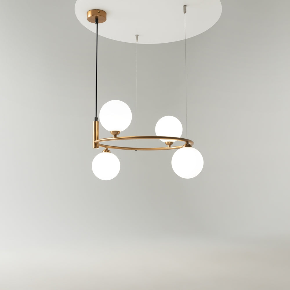 Ring Suspension luminaire doré