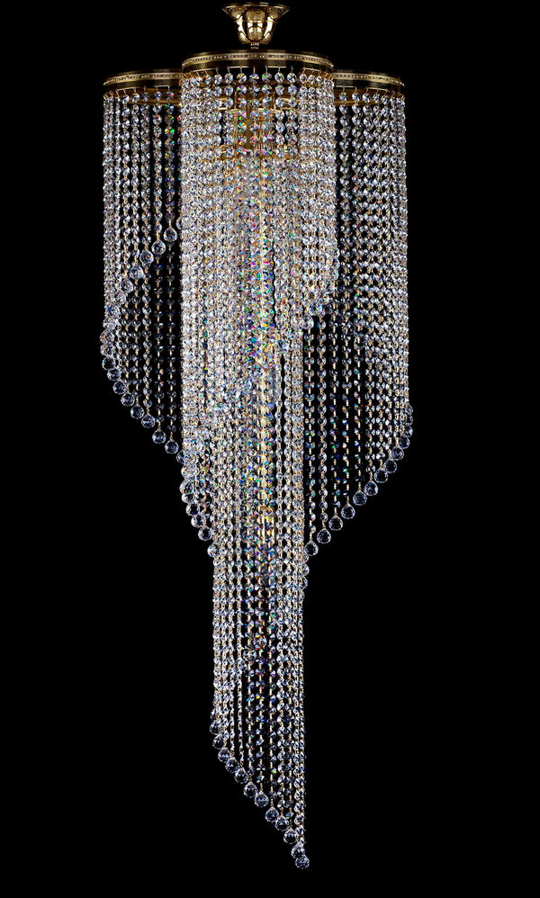 Suspension spirale en cristal L458CLN