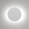 Applique murale LED Collide H2 en aluminium, blanc mat, Ø 33 cm, 2700 K
