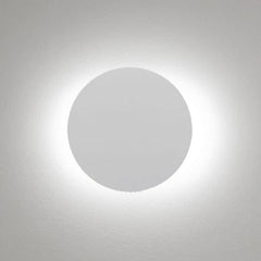 Applique murale LED Collide H2 en aluminium, blanc mat, Ø 33 cm, 2700 K