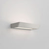 Applique murale LED Belvedere W1 en aluminium, crème, hauteur 3,5 cm, 3000 K