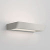 Applique murale LED Belvedere W2 en aluminium, crème, hauteur 4,5 cm