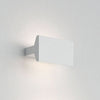 Applique murale LED Ipe W1 en aluminium, blanc mat, hauteur 9,5 cm, 2700 K