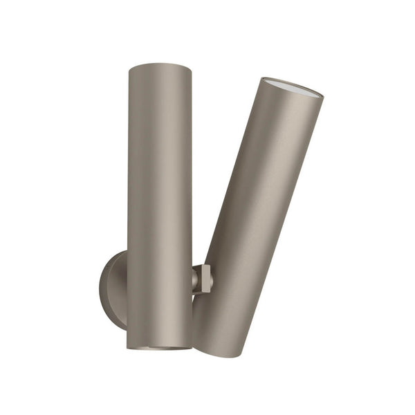 Applique murale LED Tobu W1 en aluminium, bronze, hauteur 40 cm, 3000 K, 40 W, largeur 21,4 cm, 20°