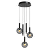 Suspension luminaire Volari noir