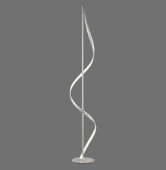 Lampadaire salon | Q-Swing Argenté