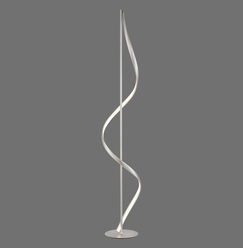 Lampadaire salon | Q-Swing Argenté
