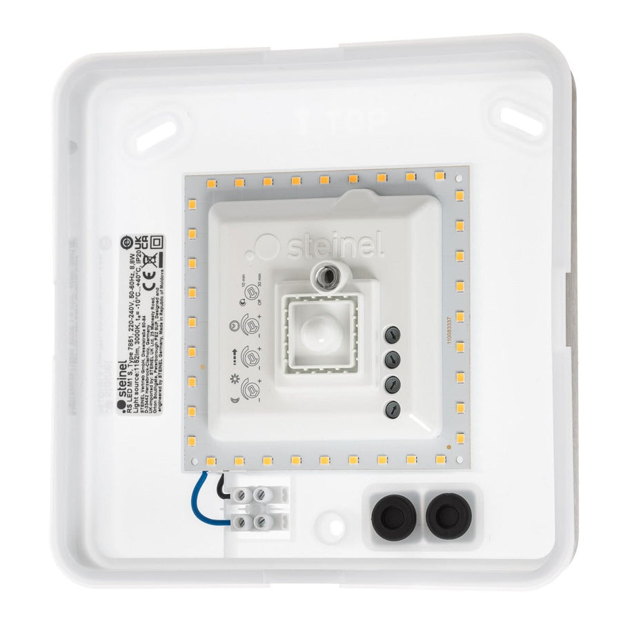 Applique murale LED RS M1 V2 en métal, blanc, hauteur 20 cm