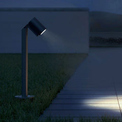 Borne lumineuse d'extérieur Way SC en aluminium, anthracite et transparent, hauteur 57,2 cm, IP44