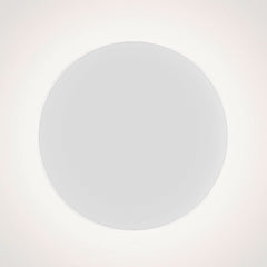 Applique murale LED LYD en verre, transparent, Ø 23,5 cm