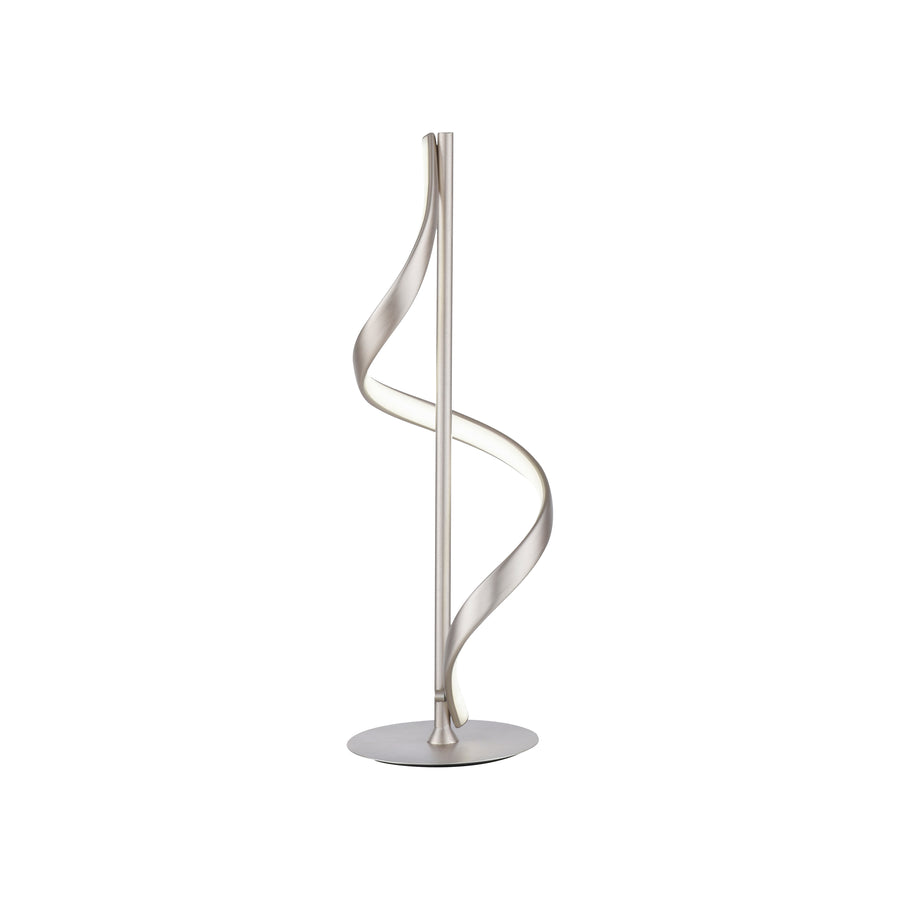 Lampe à poser Q-Swing argentée