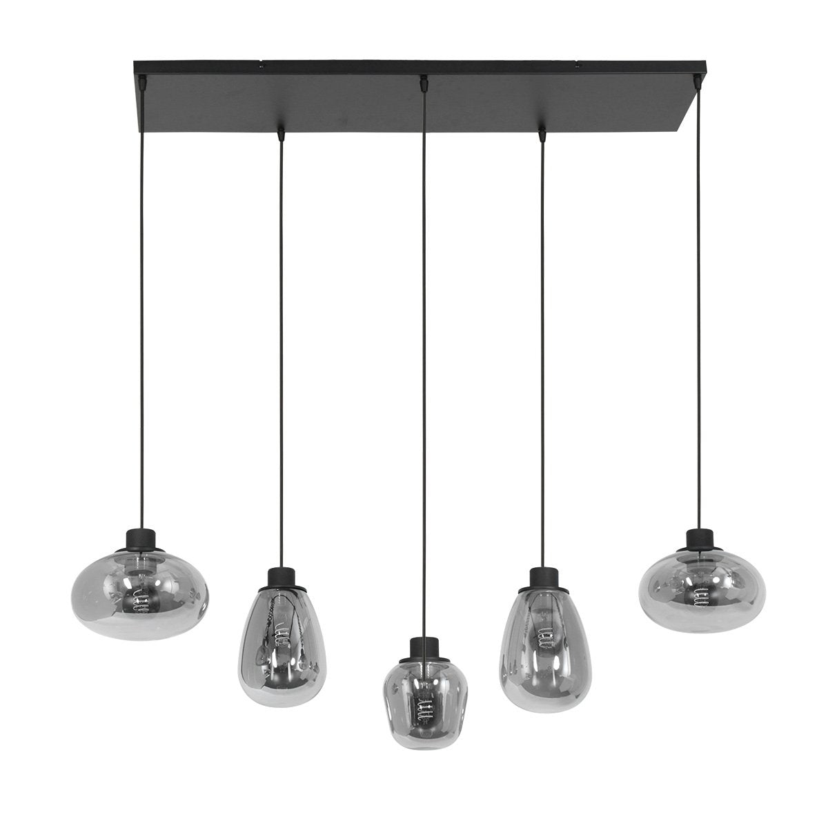 Suspension luminaire Reflexion noir