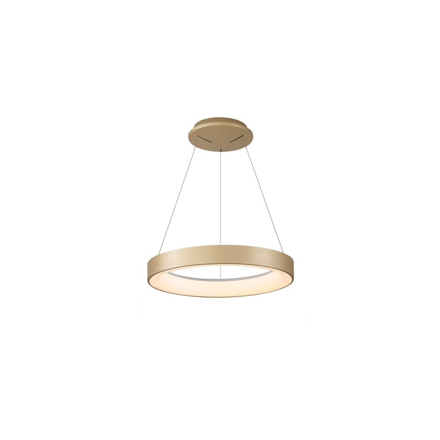 Suspension LED Niseko II avec télécommande, Ø 38 cm