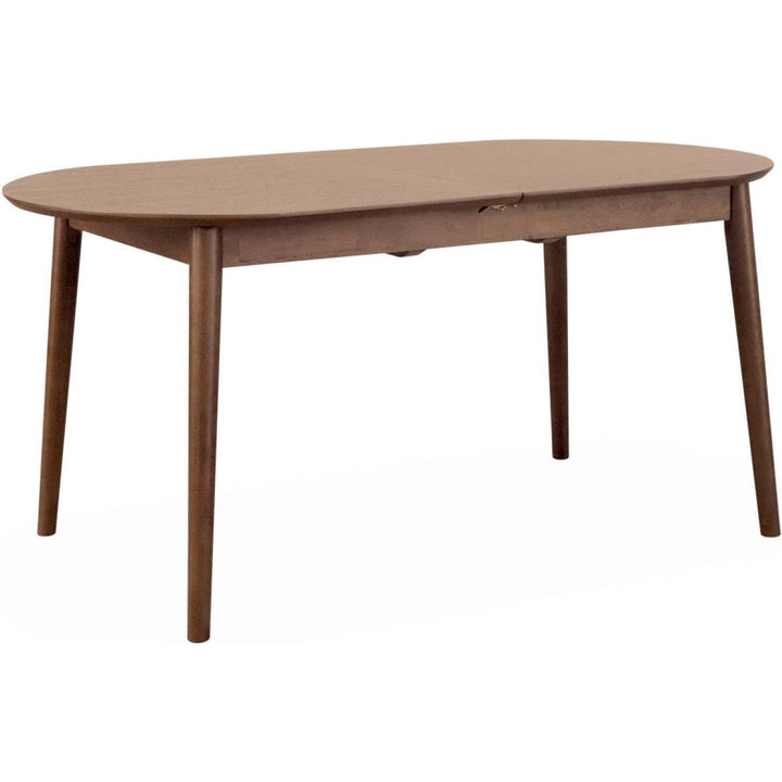 Alice'S Home - Table À Manger Extensible Ovale Couleur Noyer Lina 6 À 8 Places. 160 À 210Cm | Designix - Amazon    - https://designix.fr/