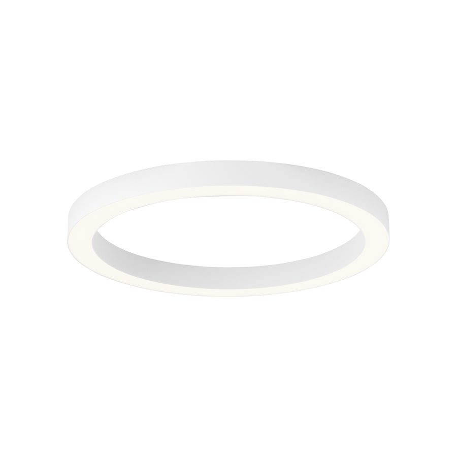 Plafonnier Pure Lines Round blanc, L 50 cm