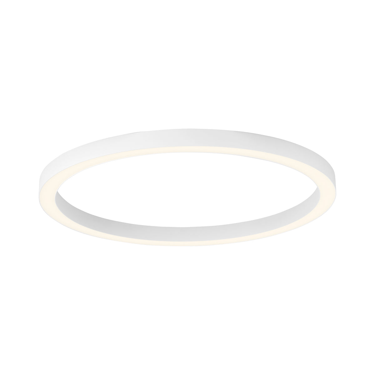 Plafonnier Pure Lines Round blanc, L 70 cm