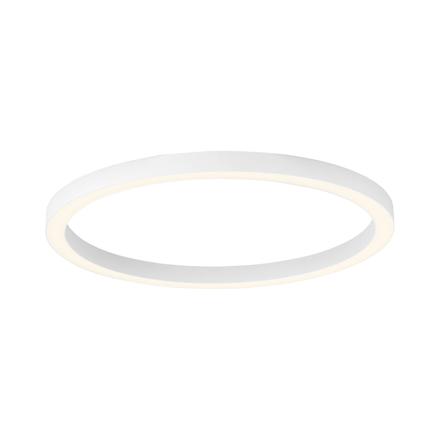 Plafonnier Pure Lines Round blanc, L 70 cm