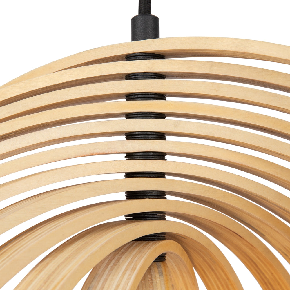 Roots Suspension luminaire noir