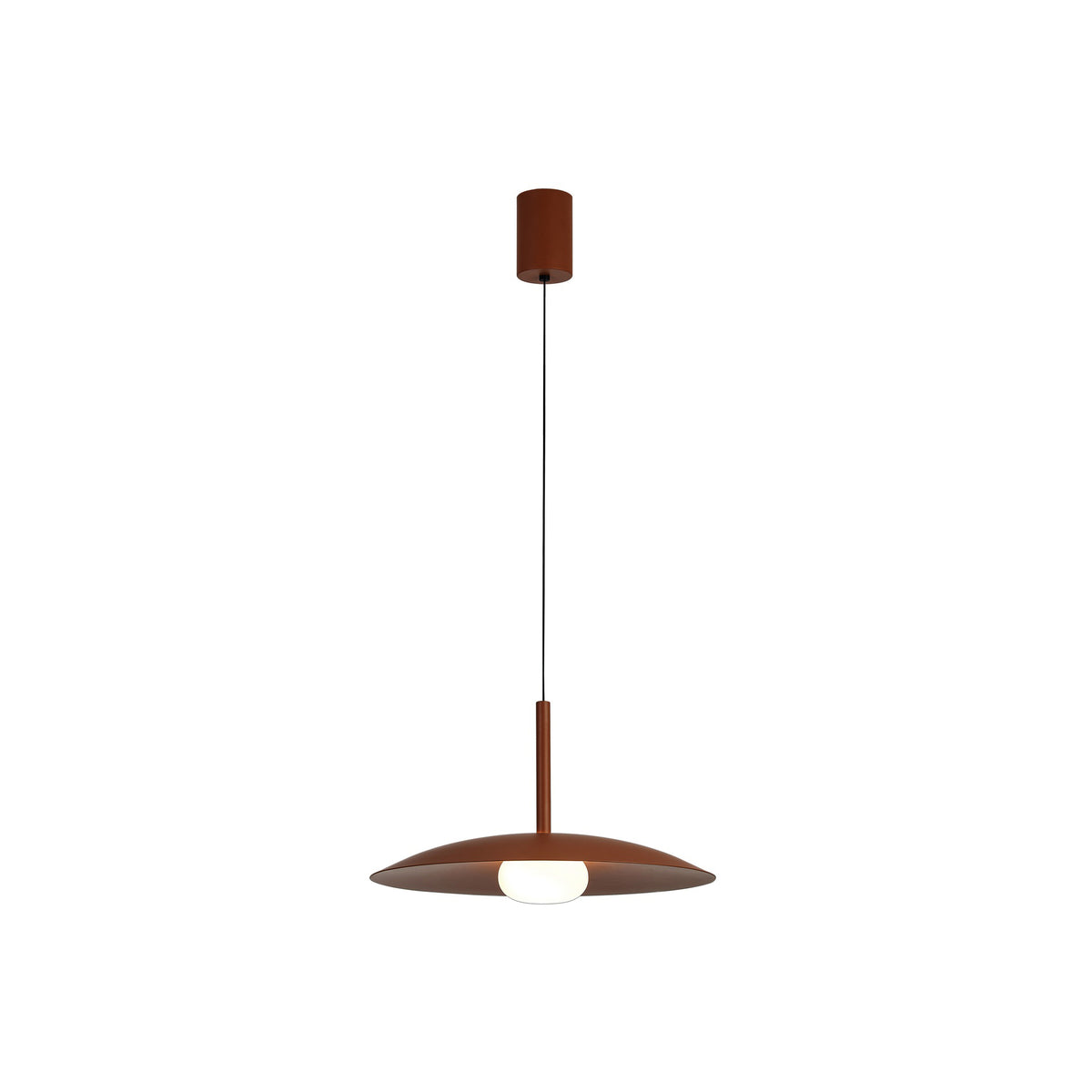 Suspension LED Lidia, verre