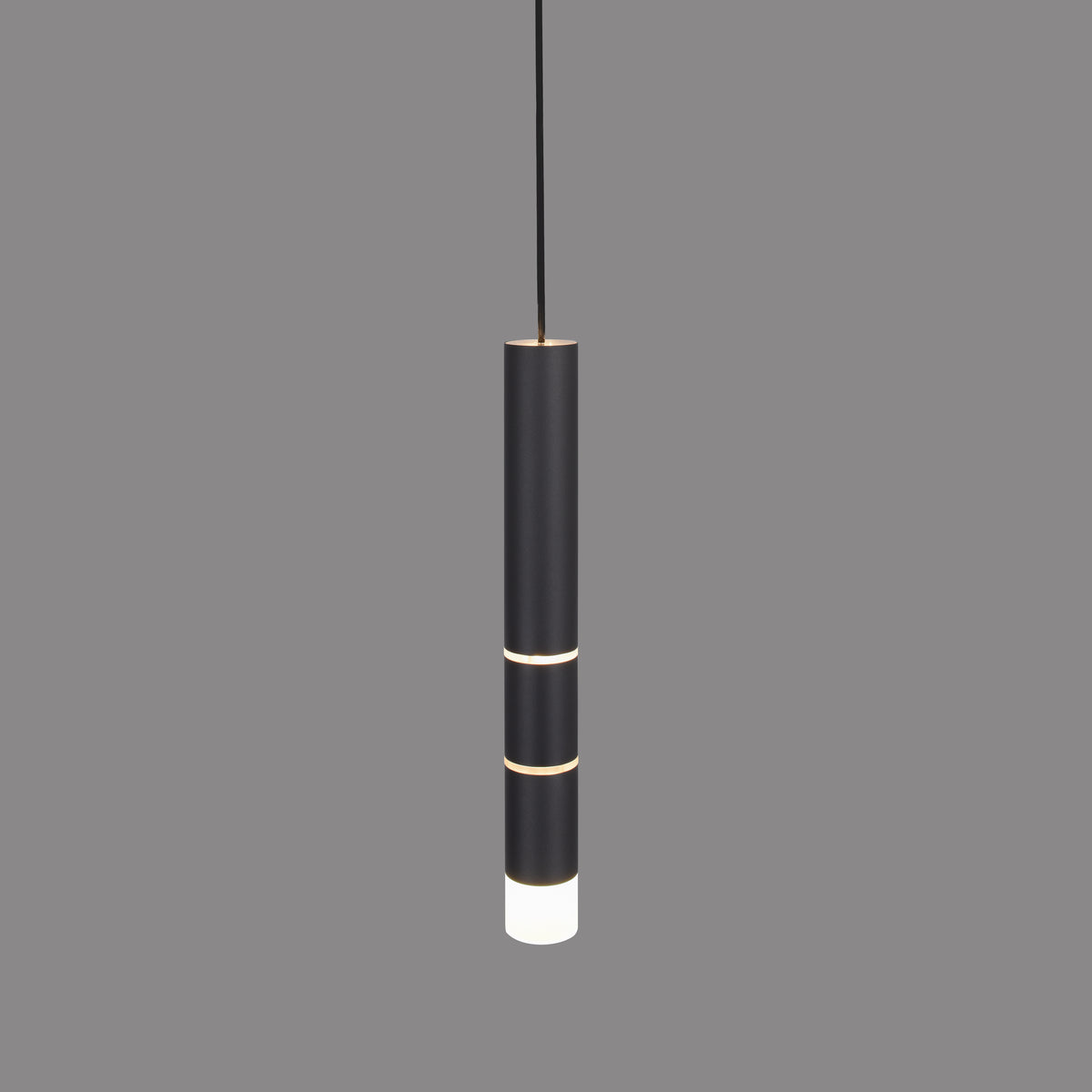 Suspension Pure-Vega noire, L 12 cm