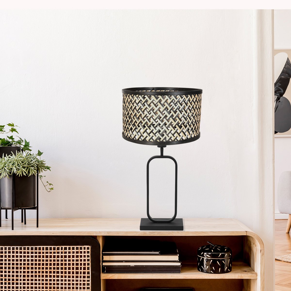 Lampe à poser Stang noir