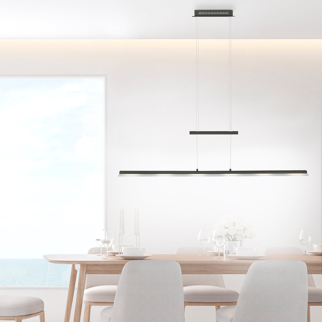 Suspension luminaire | Nele Anthracite