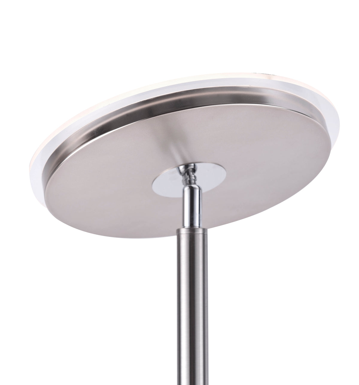 Lampadaire Hans acier, L 56,3 cm