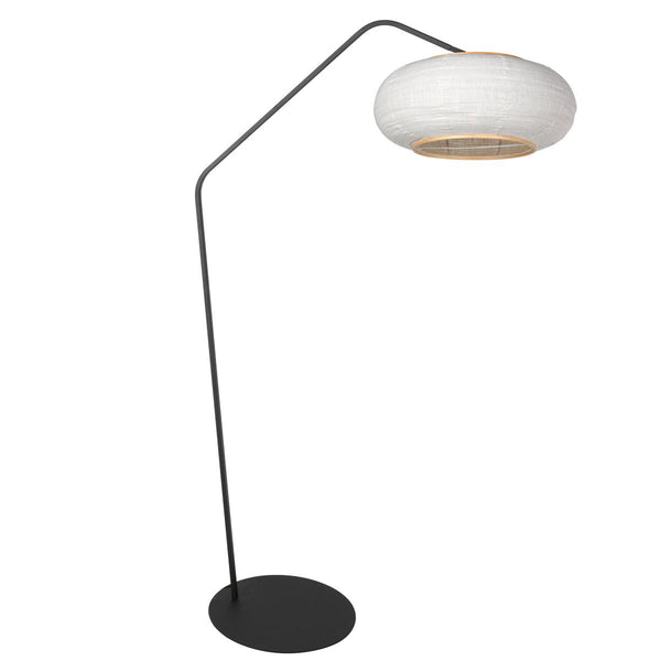 Lampadaire Anne-Zigzag noir