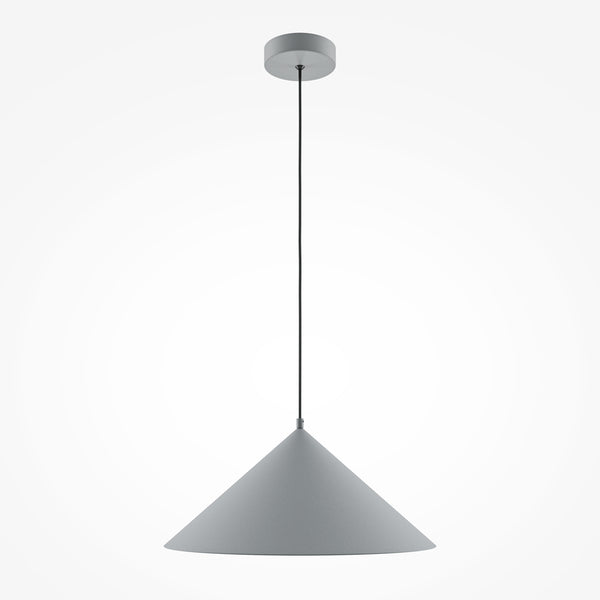 Basic colors Suspension luminaire gris