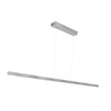 Suspension luminaire Bloc argenté