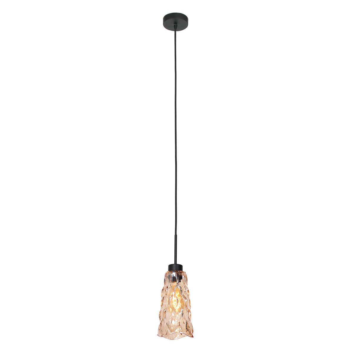 Suspension luminaire Vidrio noir