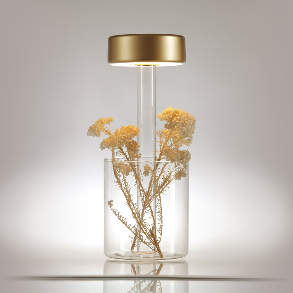 AI Collaboration Lampe de chevet transparent