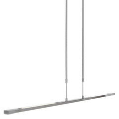 Suspension luminaire Zelena Led argenté