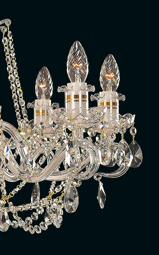 Lustre en cristal taille EL633895