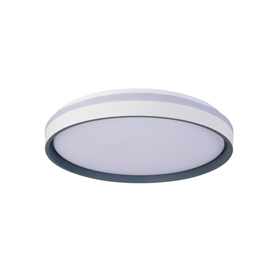 Plafonnier LED Verona avec télécommande gris