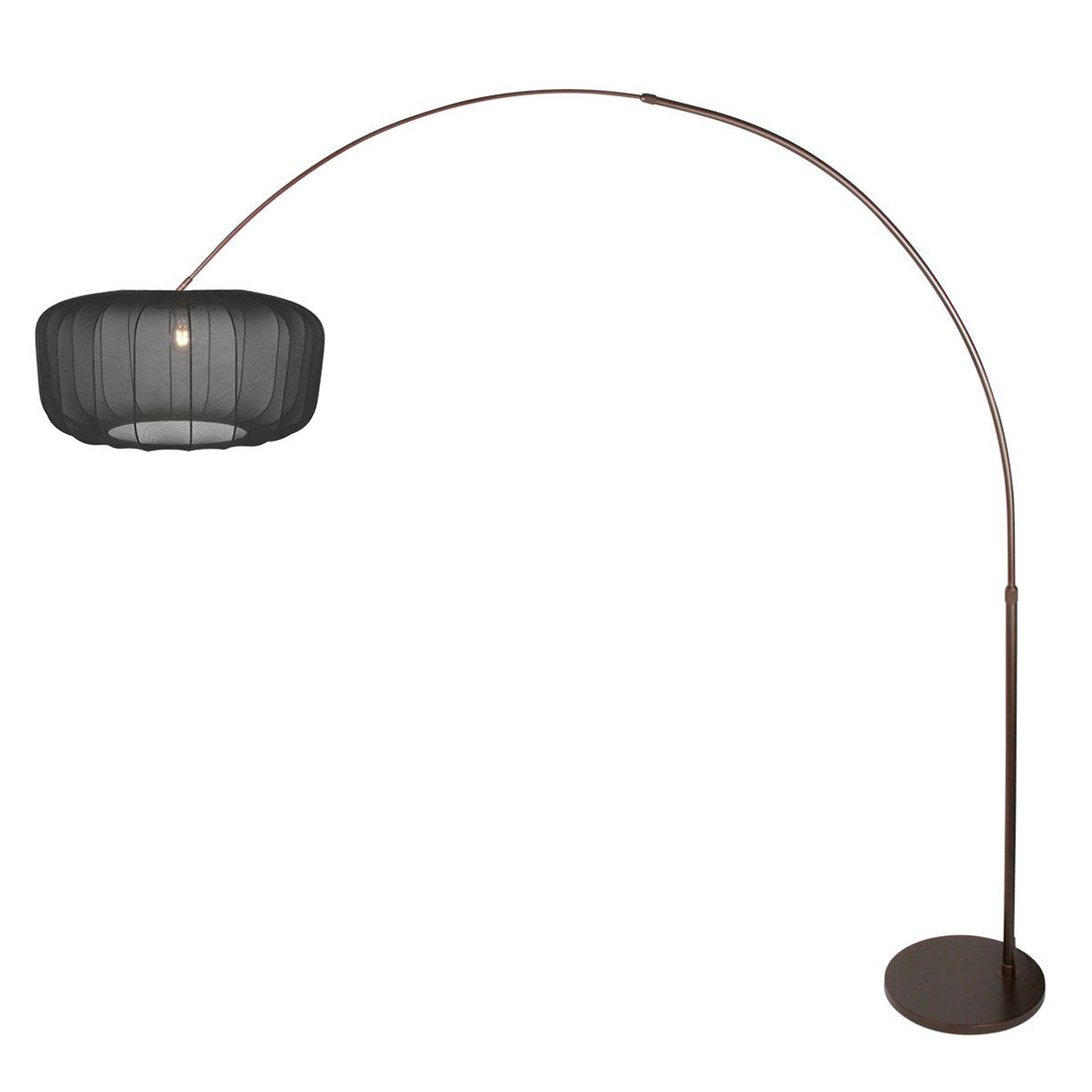 Lampadaire Vella-Lino noir