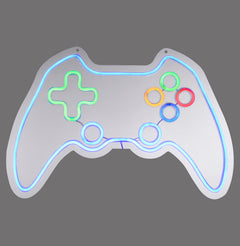 Applique murale Neon-Gamer multicolore