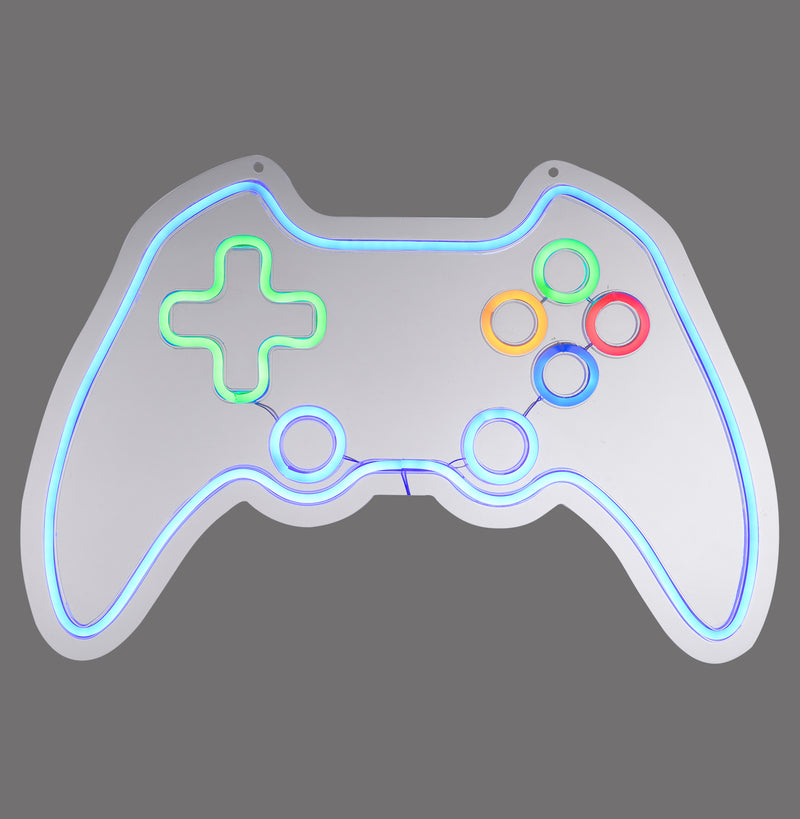 Applique murale Neon-Gamer multicolore