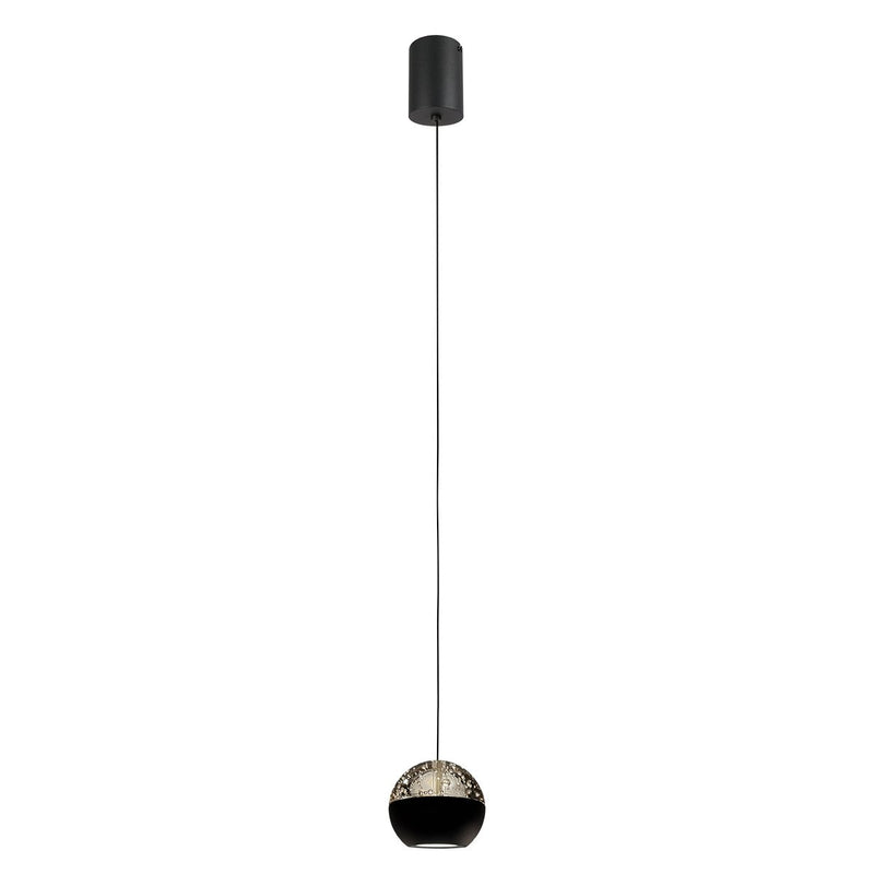 Suspension luminaire Belluno noir