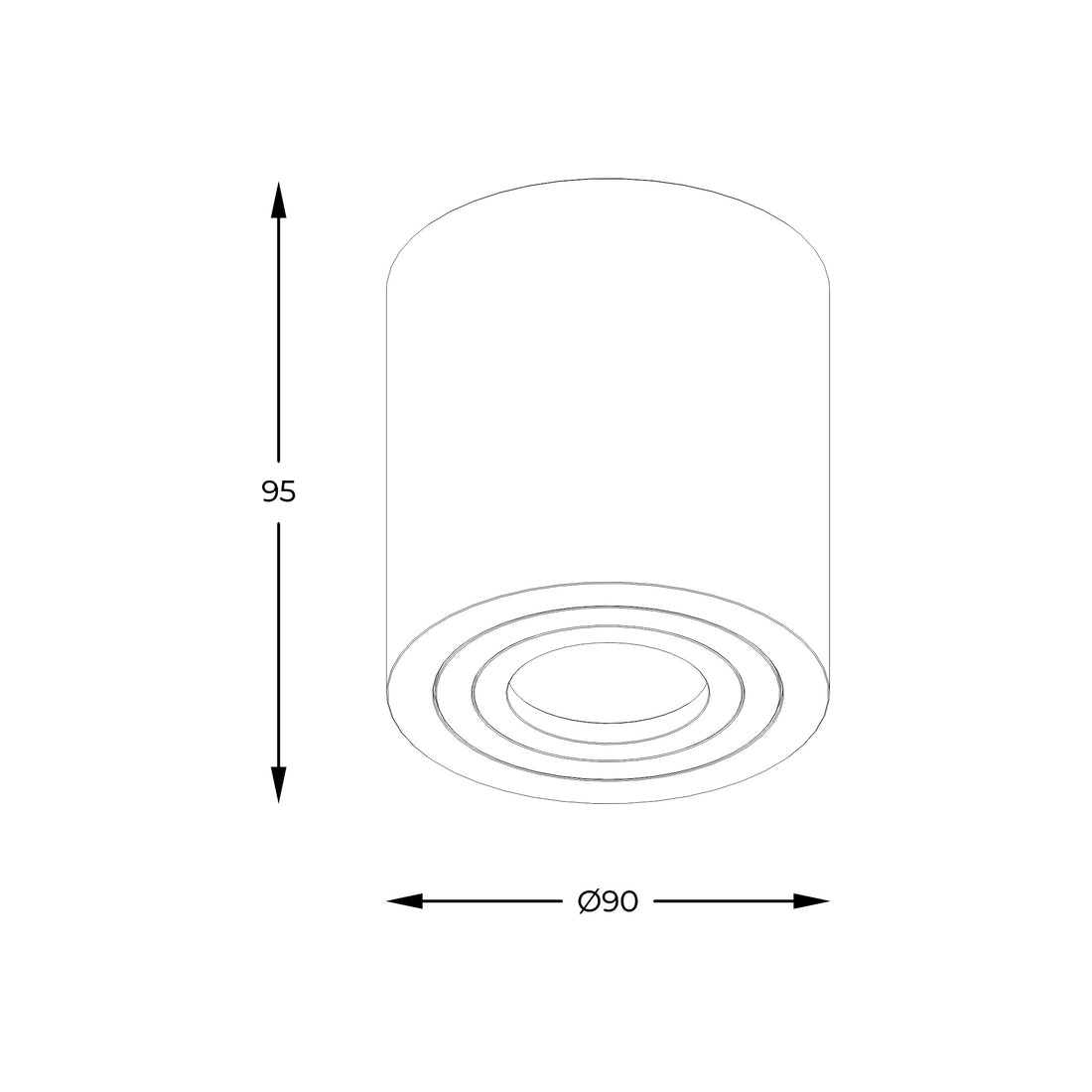 Spot LED | Rondip Blanc