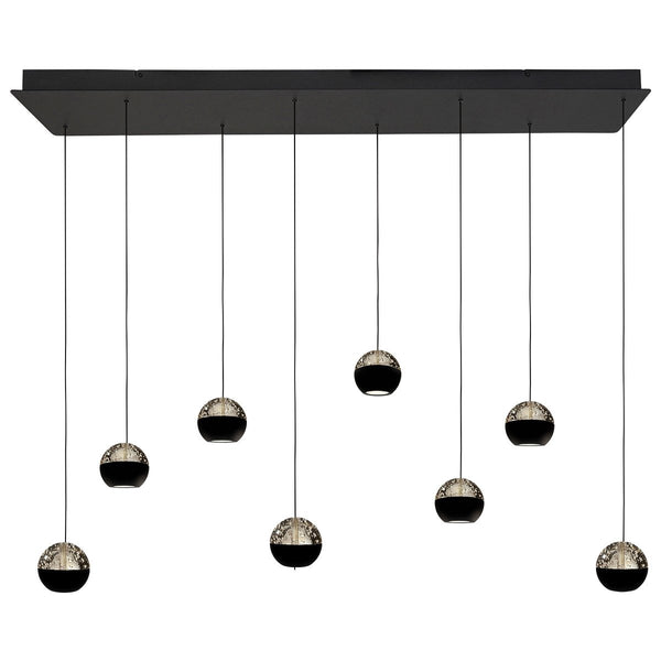 Suspension luminaire Belluno noir