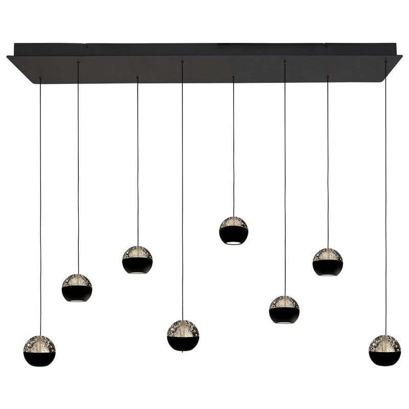 Suspension luminaire Belluno noir