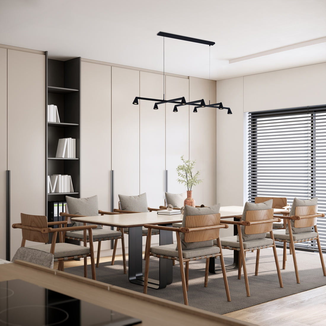 Suspension luminaire | Africa L 147 cm
