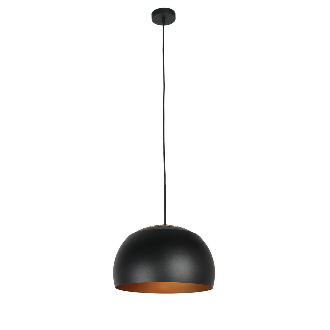 Suspension luminaire Globe-Black noir