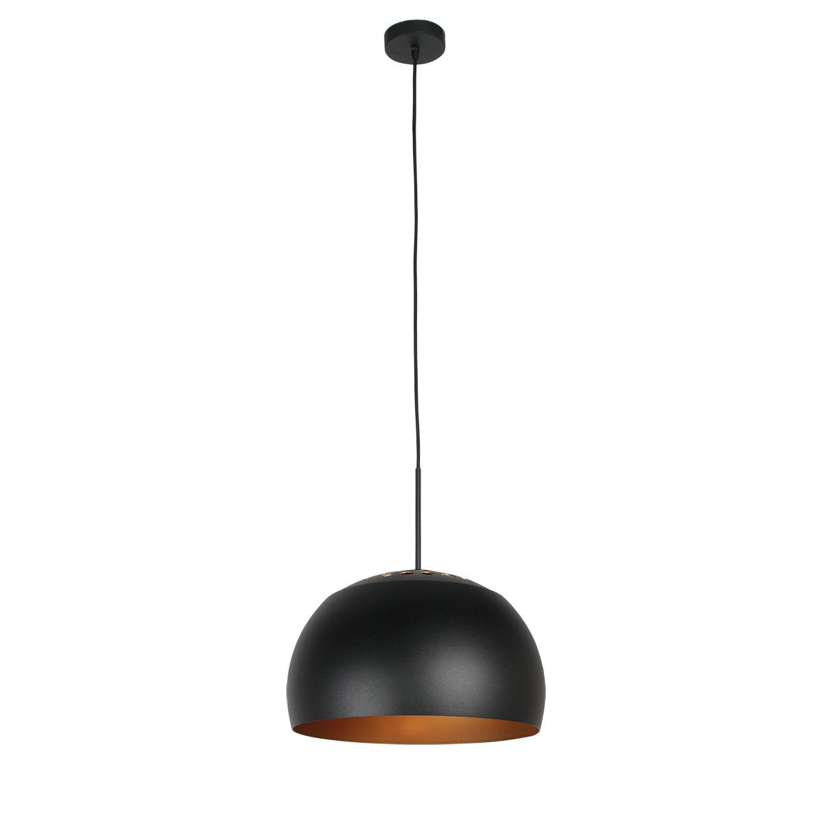 Suspension luminaire Globe-Black noir