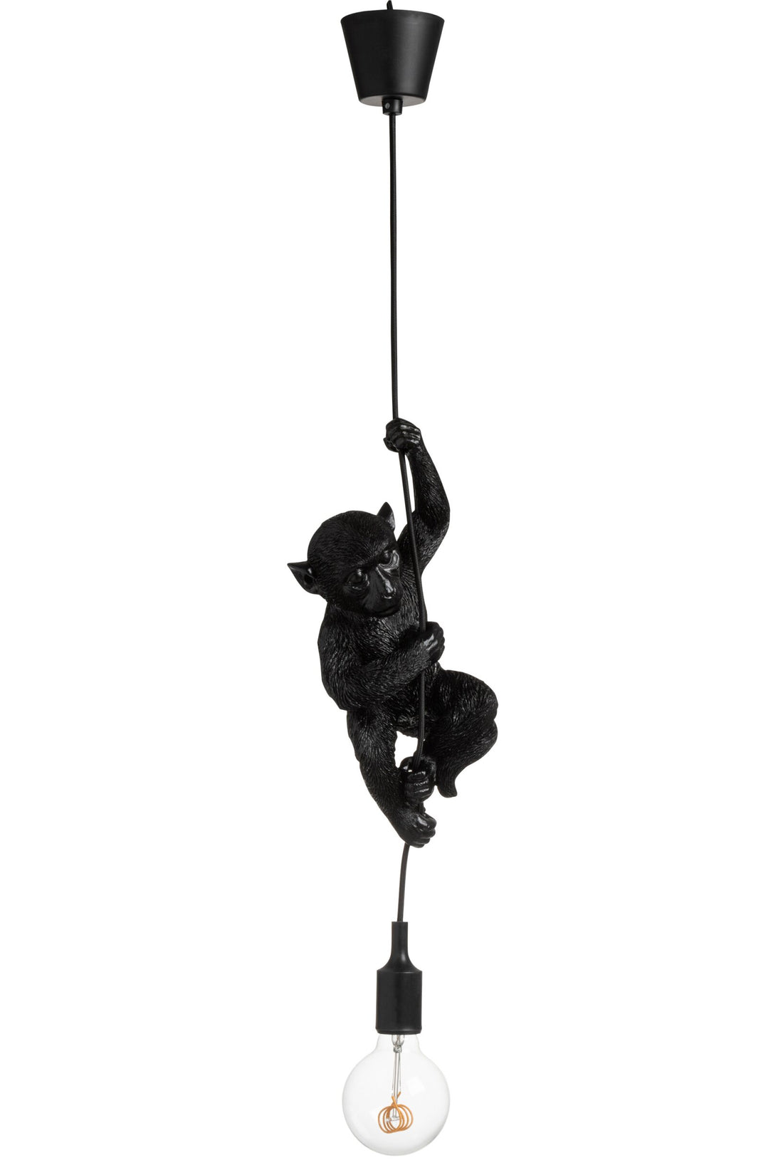 Suspension singe en résine noire