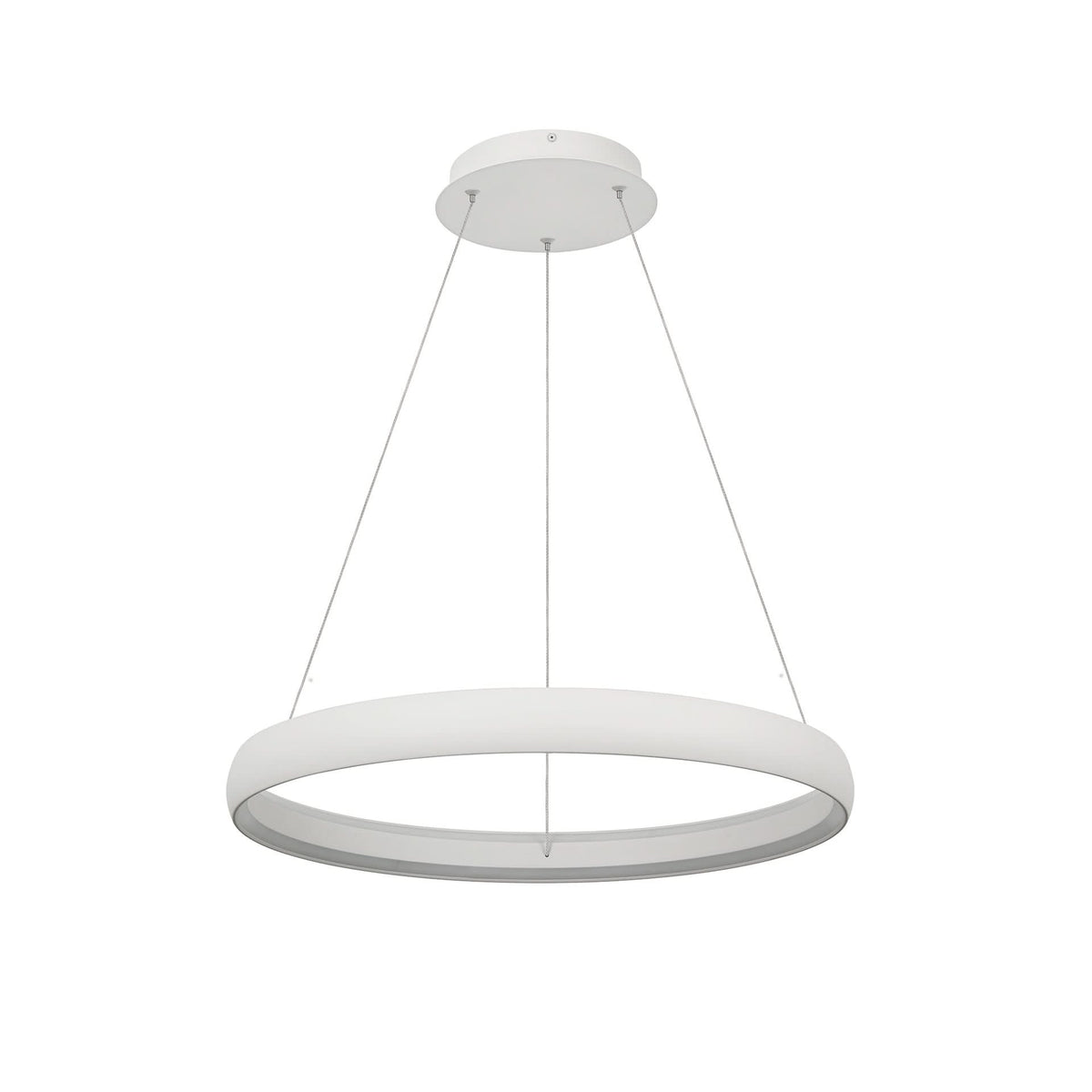 Suspension LED Flats petit modèle blanche