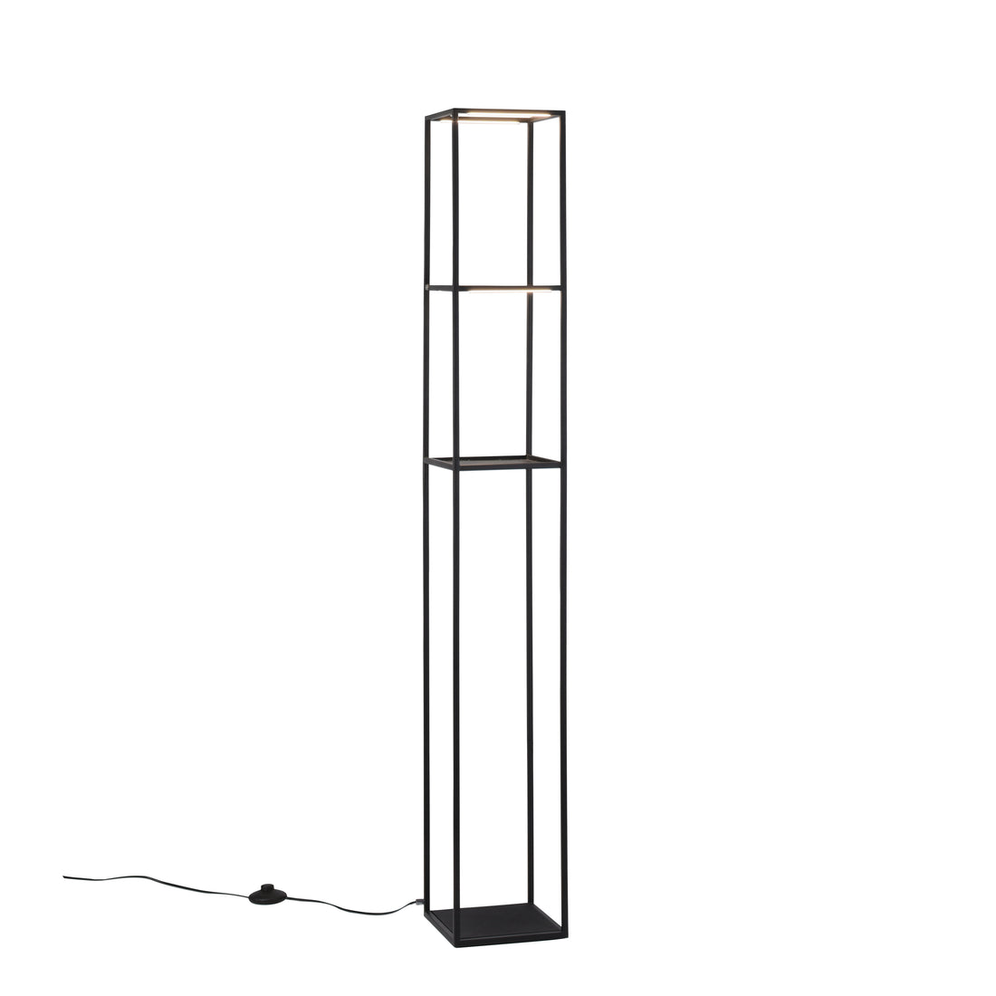 Lampadaire Conni noir