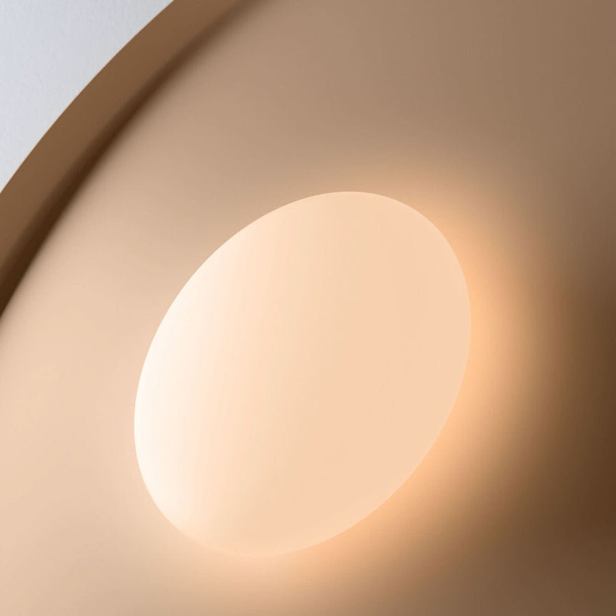 Applique murale LED Top en aluminium, rose, Ø 40 cm
