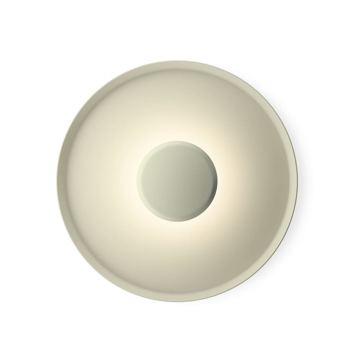 Applique murale LED Top en aluminium, vert, Ø 40 cm